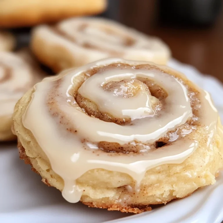 Soft Cinnamon Roll Cookies