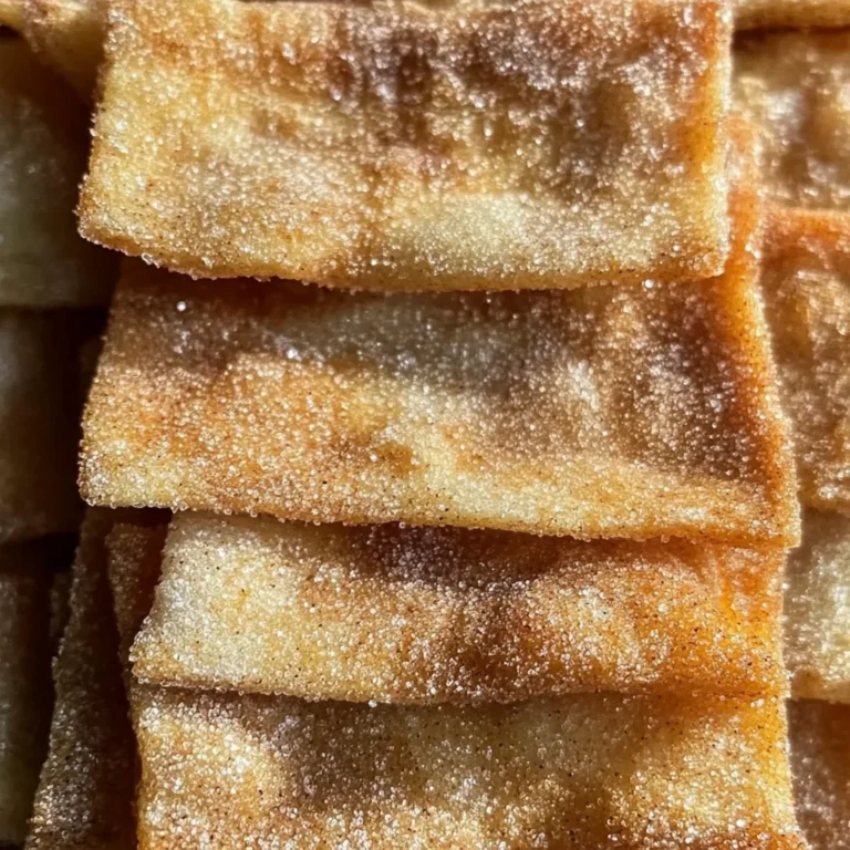 Sourdough Discard Cinnamon Sugar Crisps
