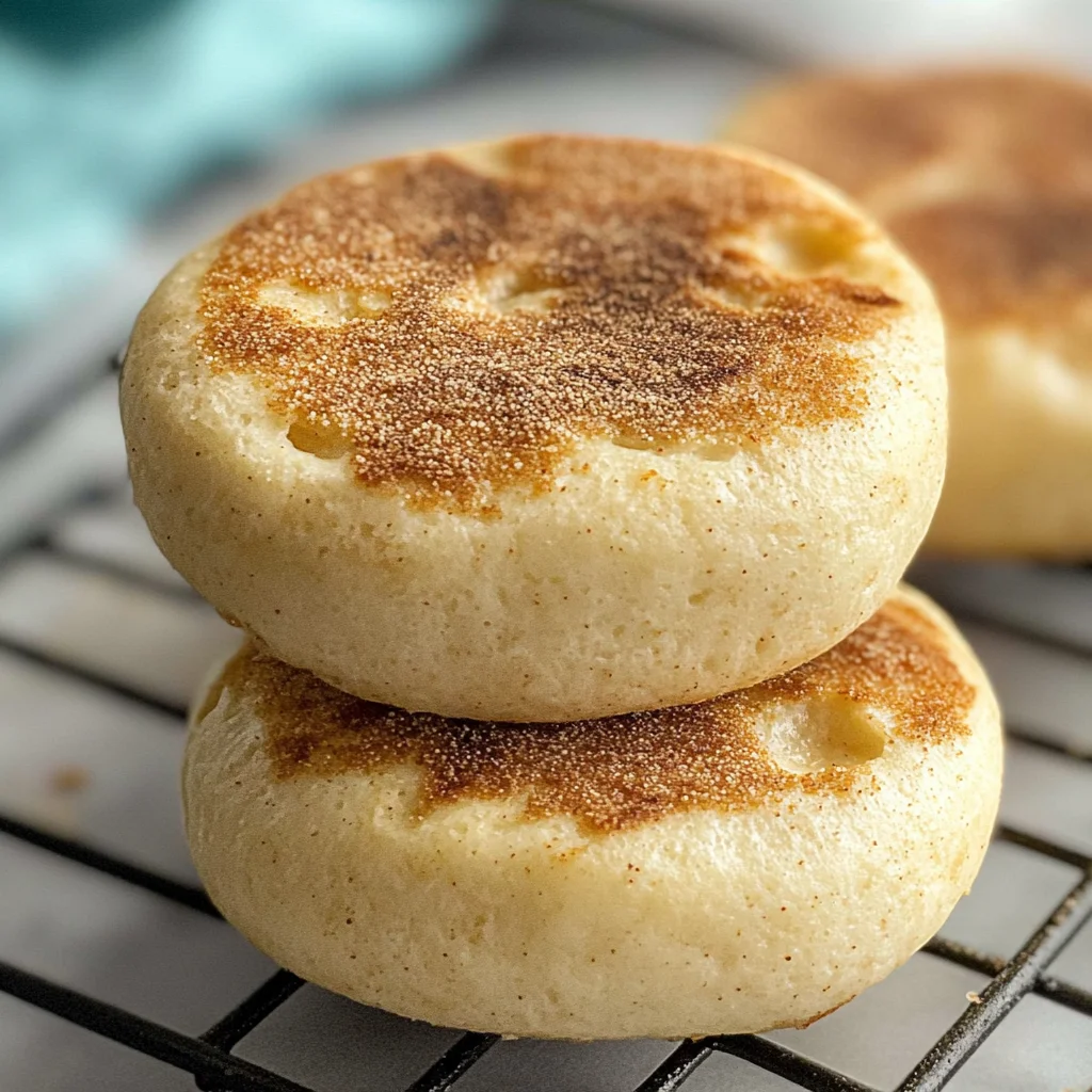 Sourdough English Muffins