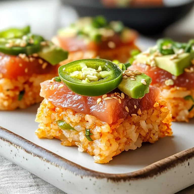 Spicy Tuna Crispy Rice