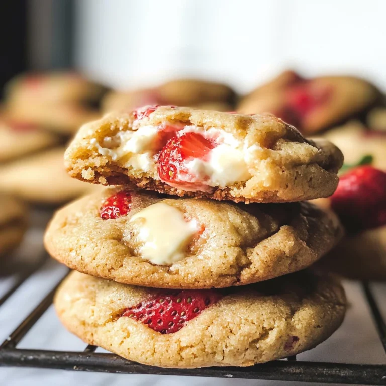 Strawberry Cheesecake Cookies