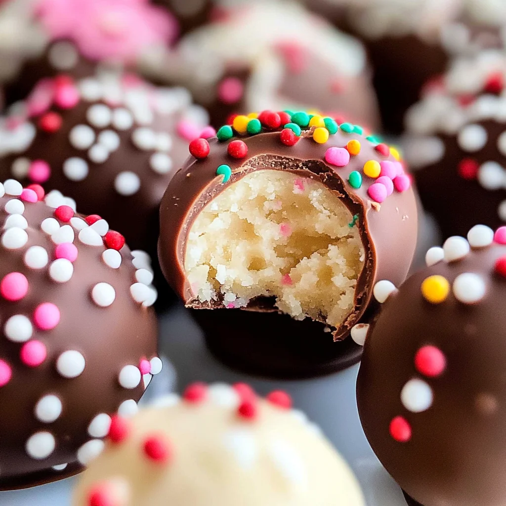 Sugar Cookie Truffles