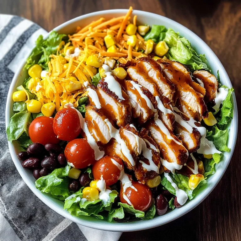 BBQ Chicken Salad