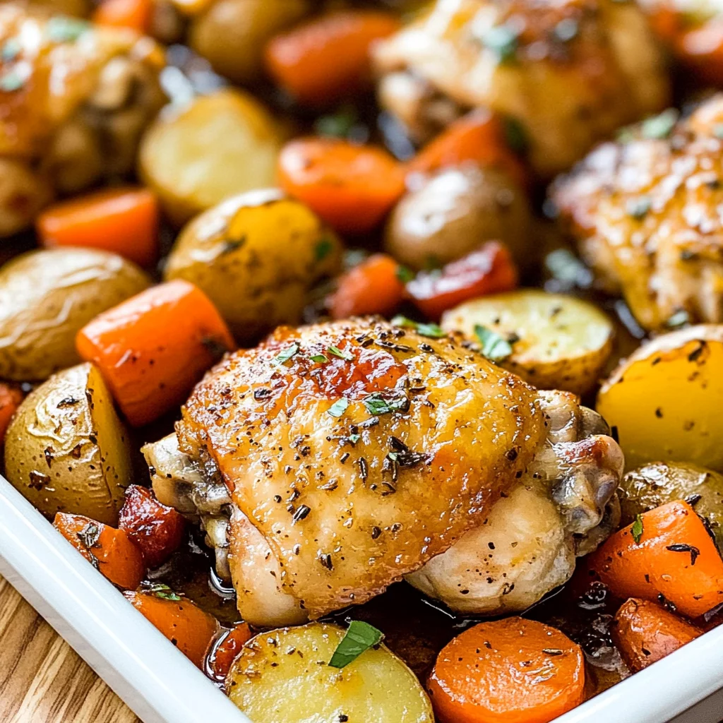 Baked Chicken and Vegetables Recipe