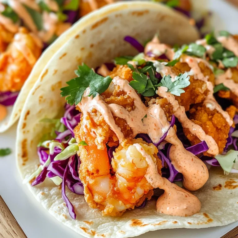 Bang Bang Shrimp Tacos
