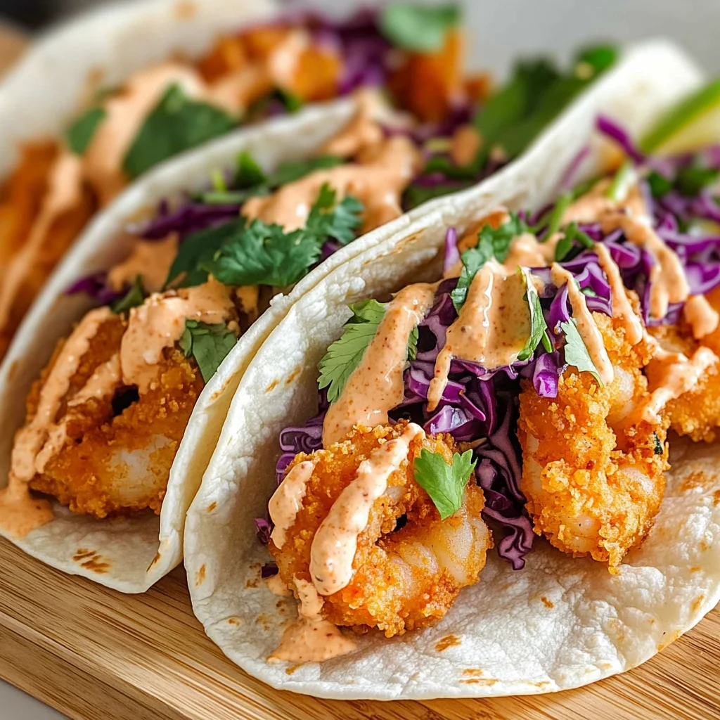 Bang Bang Shrimp Tacos