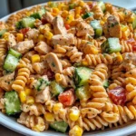 Barbecue Chicken Pasta Salad Recipe
