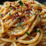 Caramelized Onion Pasta with Chili Oil: A Sweet and Spicy Flavor Bomb