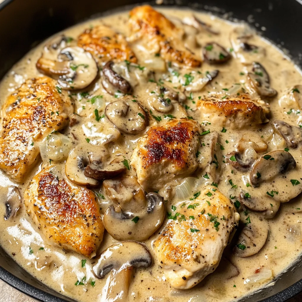 Chicken Stroganoff