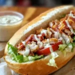 Chopped Chicken Bacon Ranch Sub