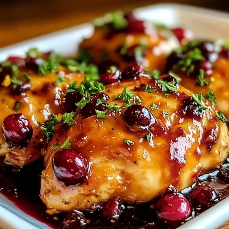 Cranberry Orange Glazed Chicken: An Incredible Ultimate Recipe You Must Try