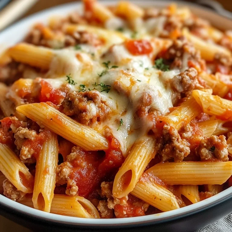 Creamy Italian Sausage Pasta