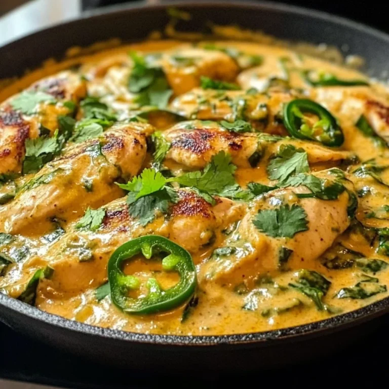 Creamy Jalapeño Chicken Skillet Recipe