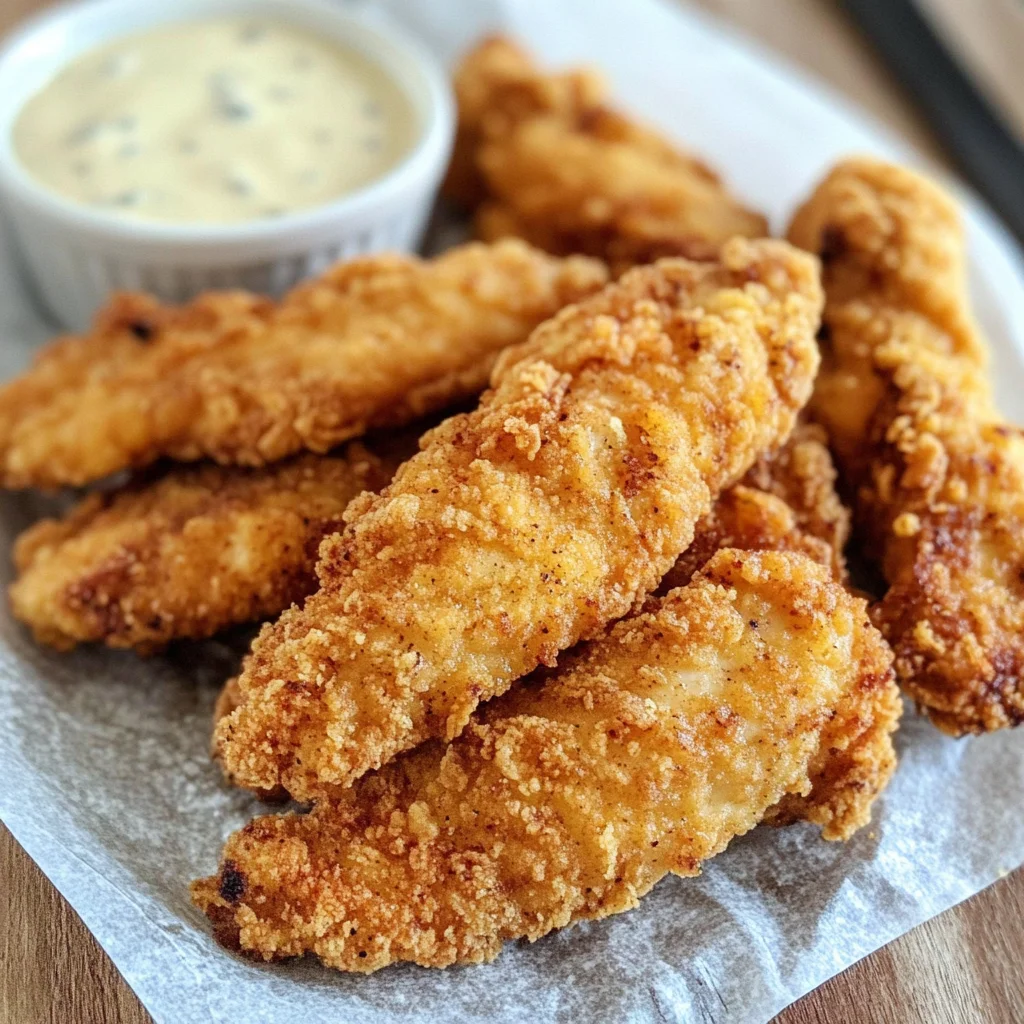 Crispiest Chicken Tenders Recipe