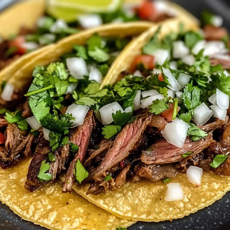 Crock pot Carne Asada Street Tacos