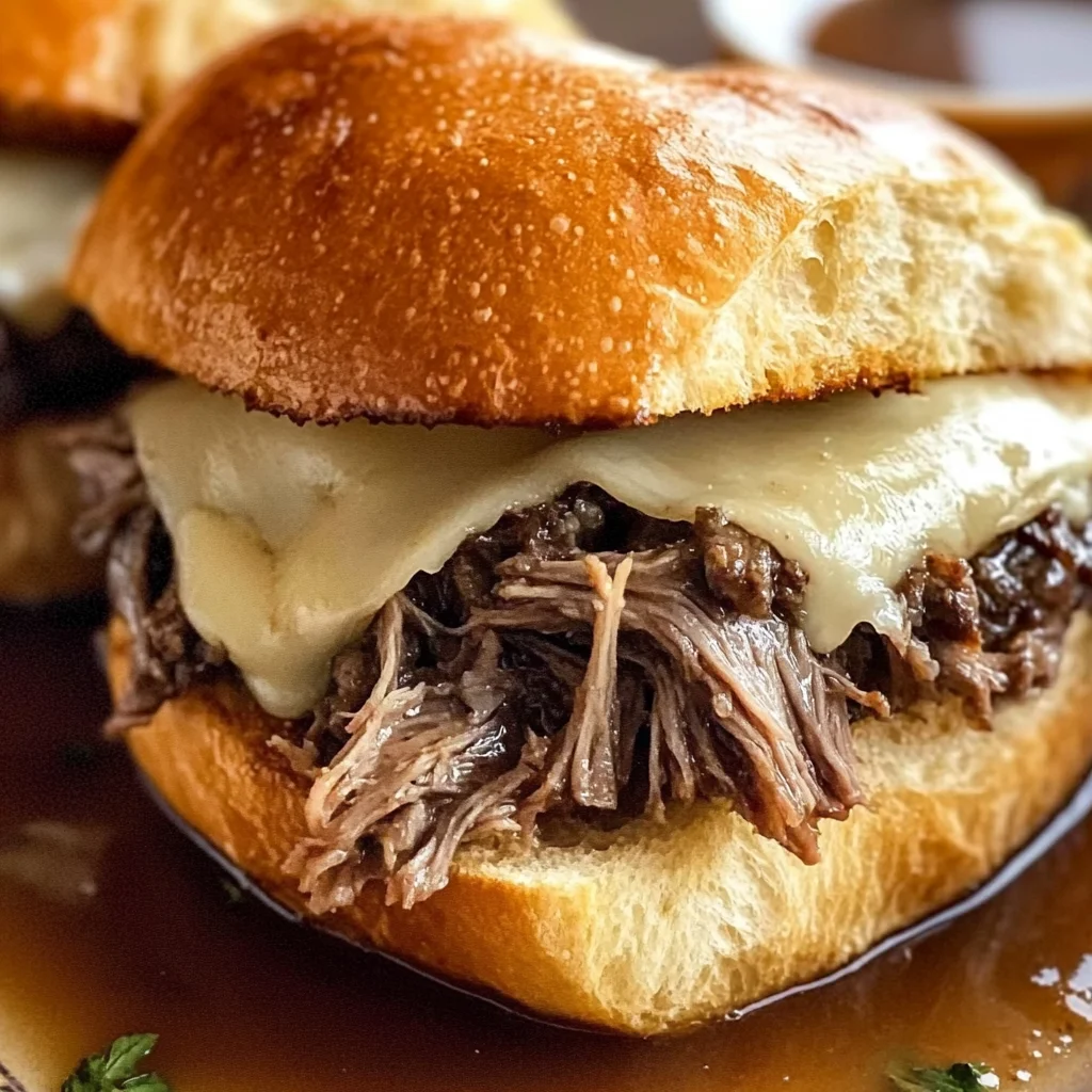 Crockpot French Dip Sandwiches – Simple & Amazing Flavor