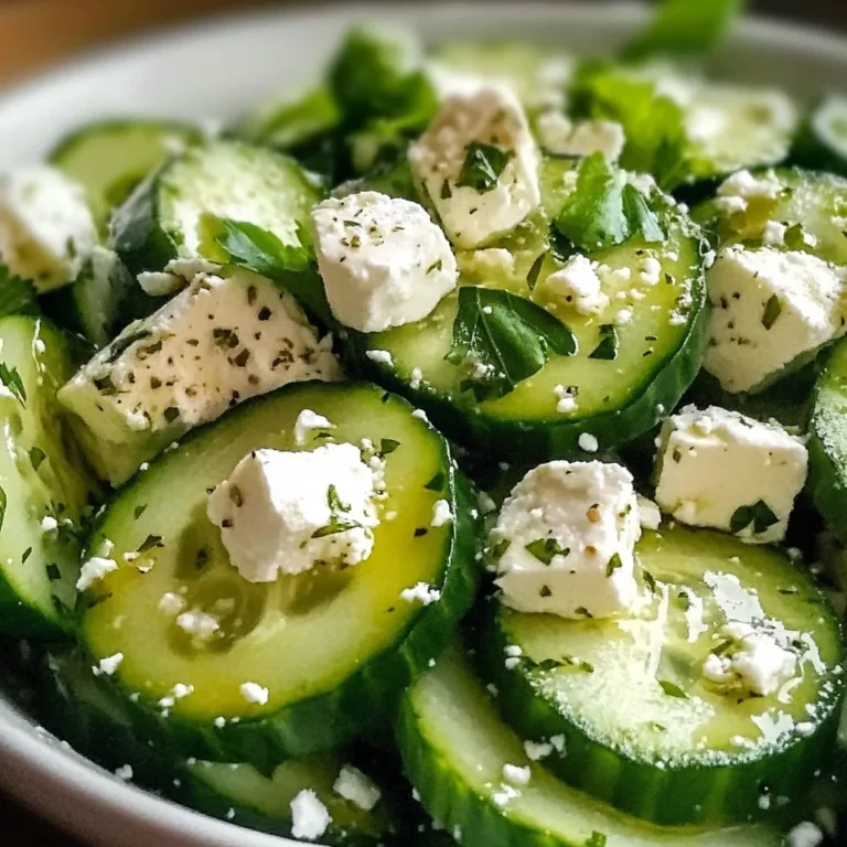 Cucumber Feta Salad