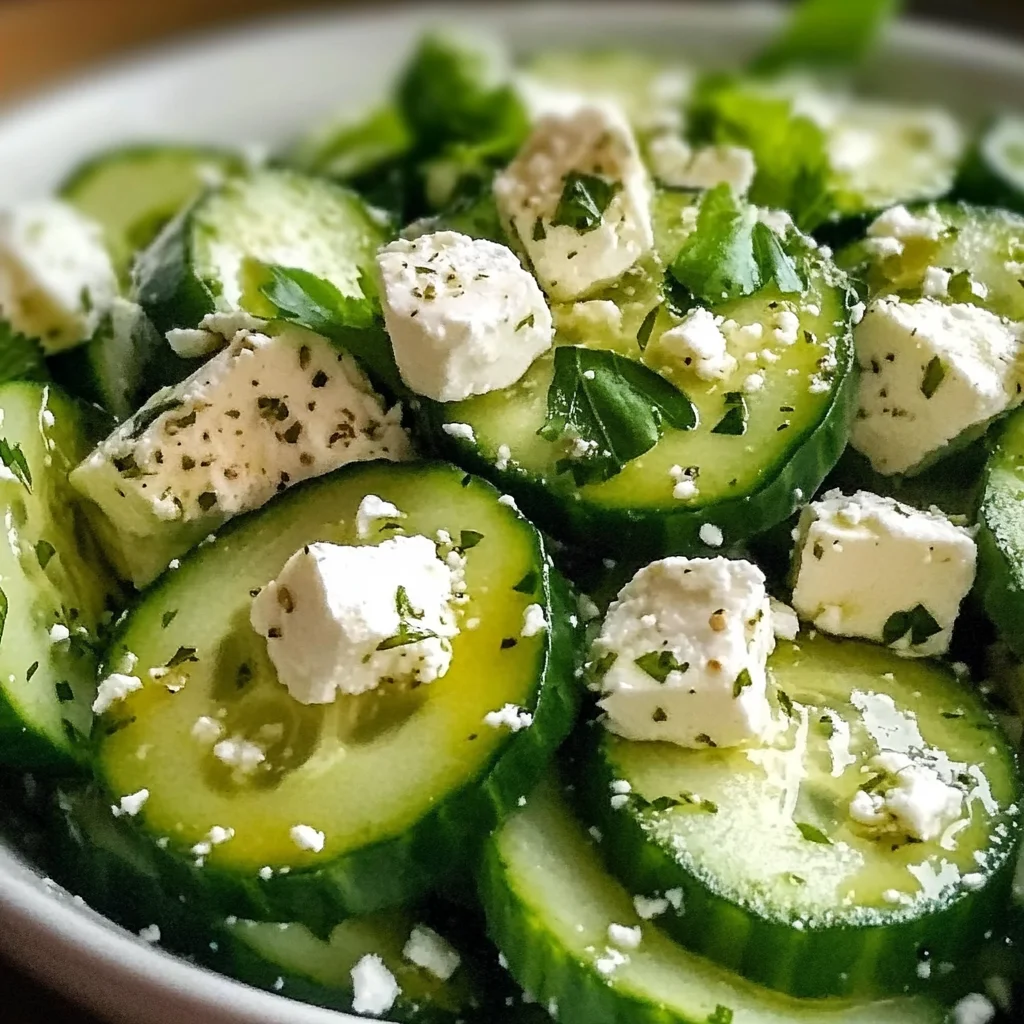 Cucumber Feta Salad
