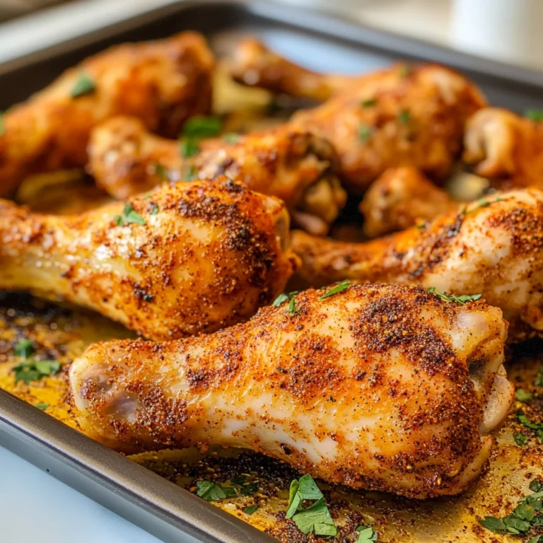 Easy Baked Chicken Drumsticks