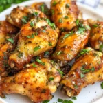 Easy Garlic Butter Chicken Wings