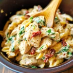 Easy Instant Pot Tuscan Chicken Pasta