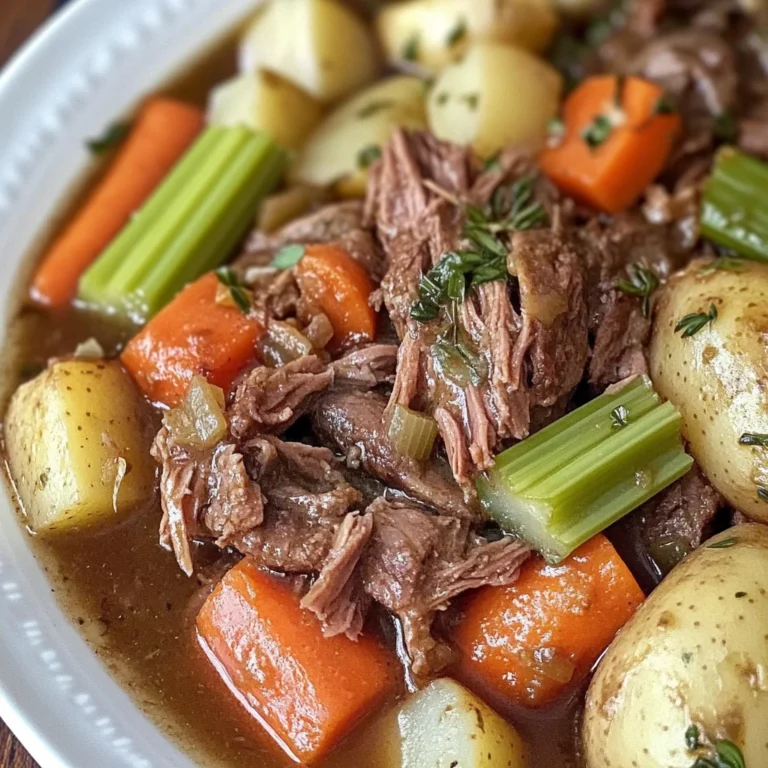Easy Slow Cooker Pot Roast Recipe With Vegetables