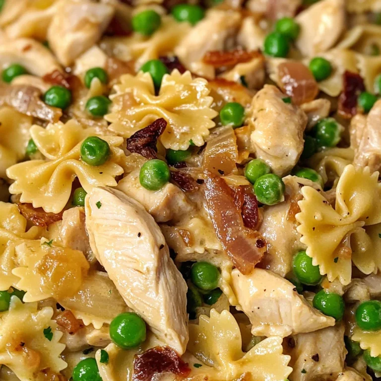 Farfalle with Chicken & Roasted Garlic {Cheesecake Factory}