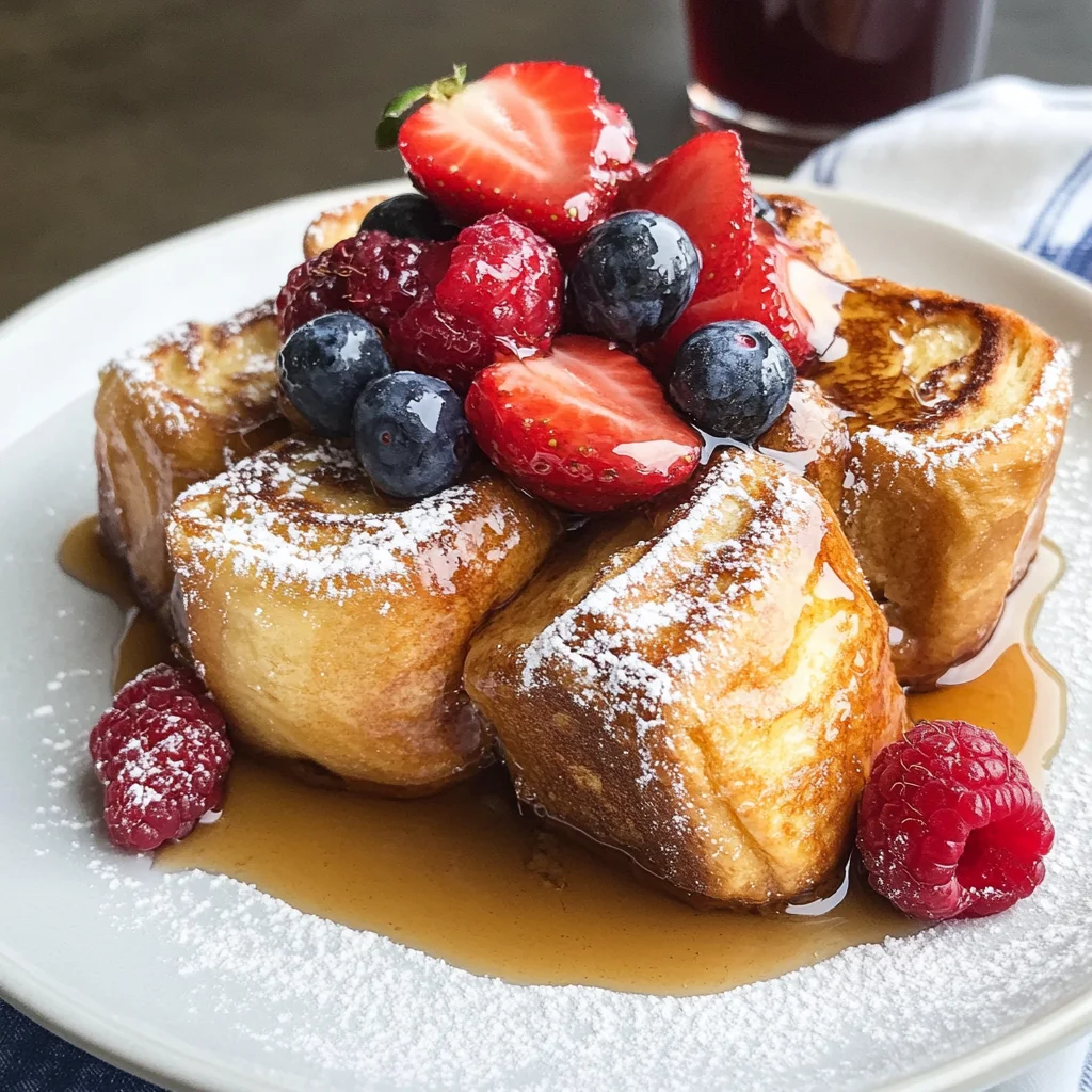 Hawaiian Roll French Toast