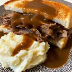 Instant Pot Hot Beef Sandwich and Mashed Potatoes