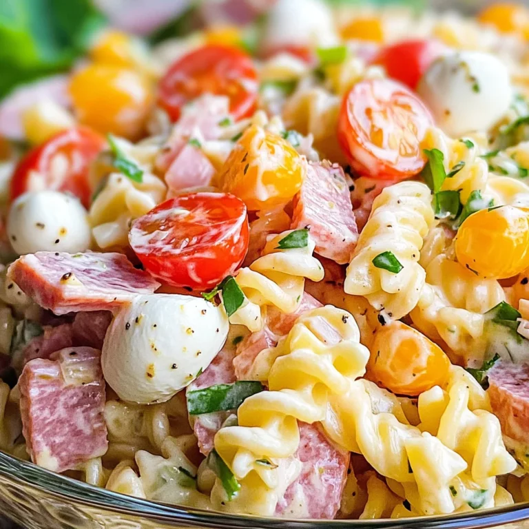 Italian Grinder Pasta Salad