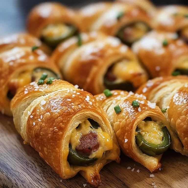 Jalapeno Popper Pigs in a Blanket