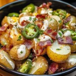 Jalapeño Popper Roasted Potato Salad