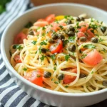 Lemon Capellini Salad