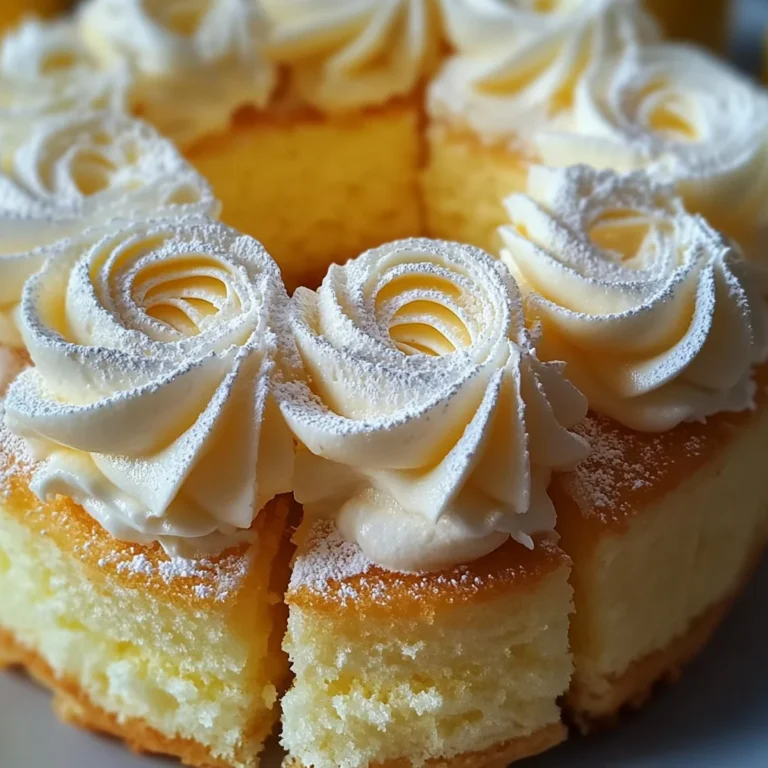 Lemon Cloud Cake