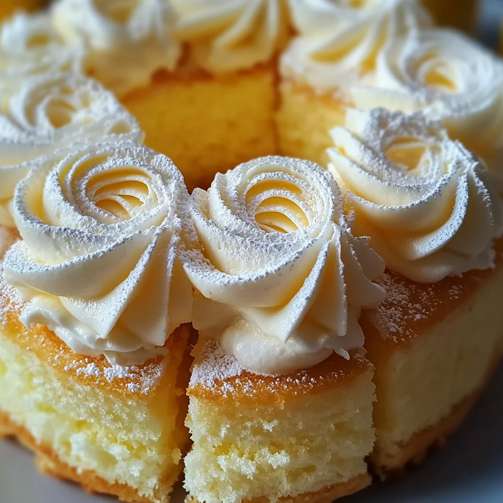 Lemon Cloud Cake