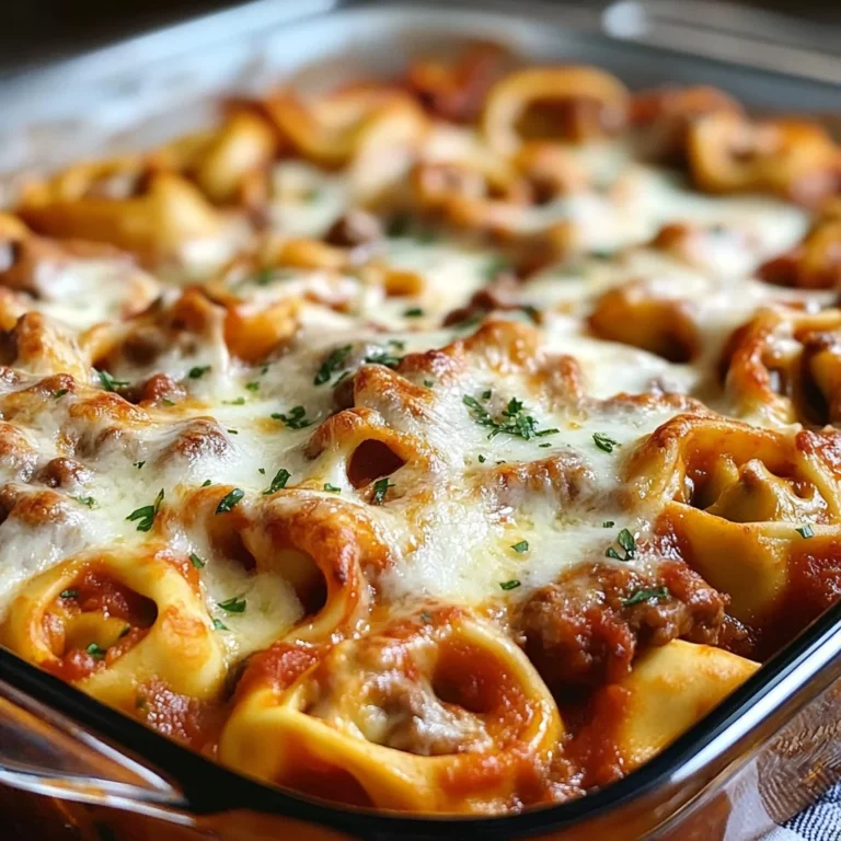Million Dollar Baked Tortellini Casserole