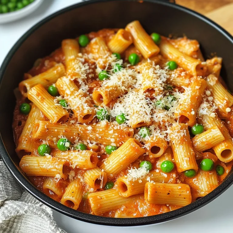 One Pot Spicy Rigatoni