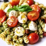 Pesto Caprese Pasta Salad Recipe