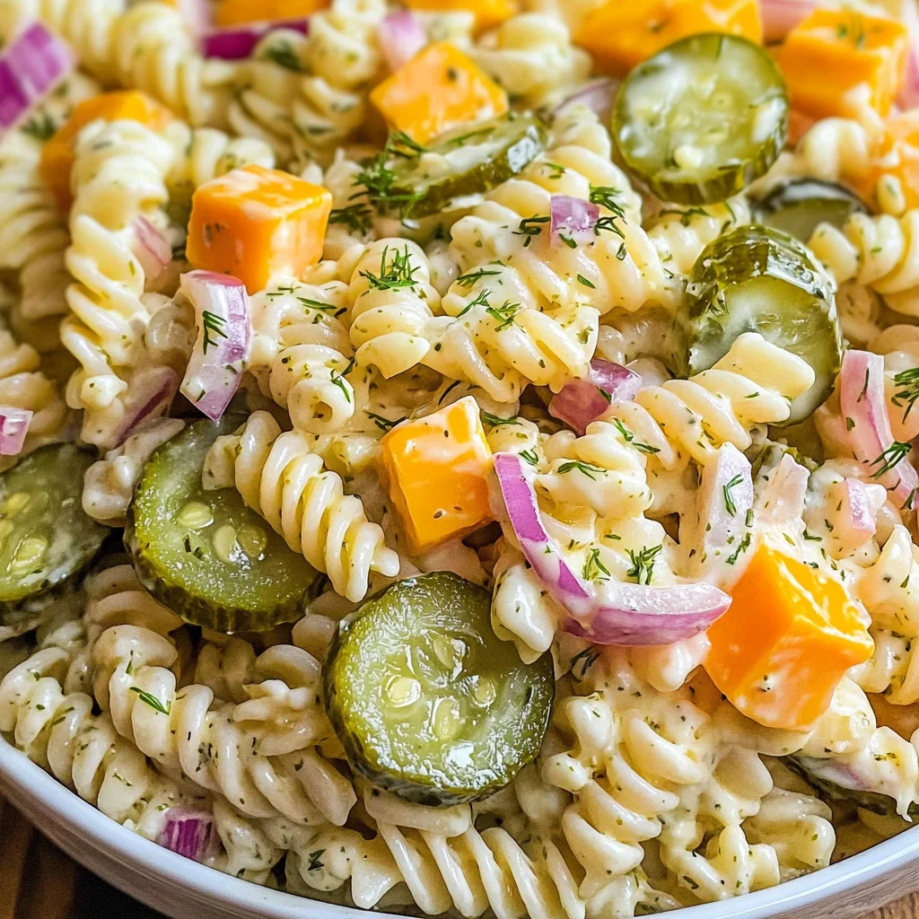 Pickle Pasta Salad