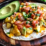 Potato, Egg, and Cheese Breakfast Tacos
