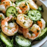 Refreshing Cucumber and Shrimp Salad