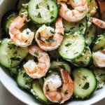 Refreshing Cucumber and Shrimp Salad