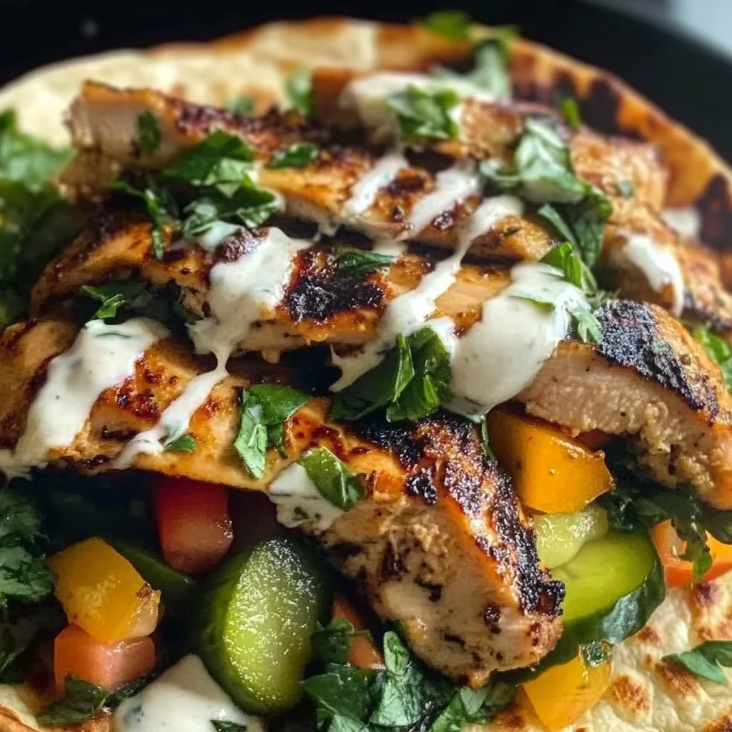 Savor the Flavor: Irresistible Chicken Shawarma with Creamy Garlic Sauce