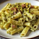 Sicilian Pasta with Creamy Pistachio Sauce