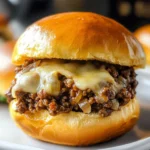 Slow Cooker French Dip Sloppy Joes