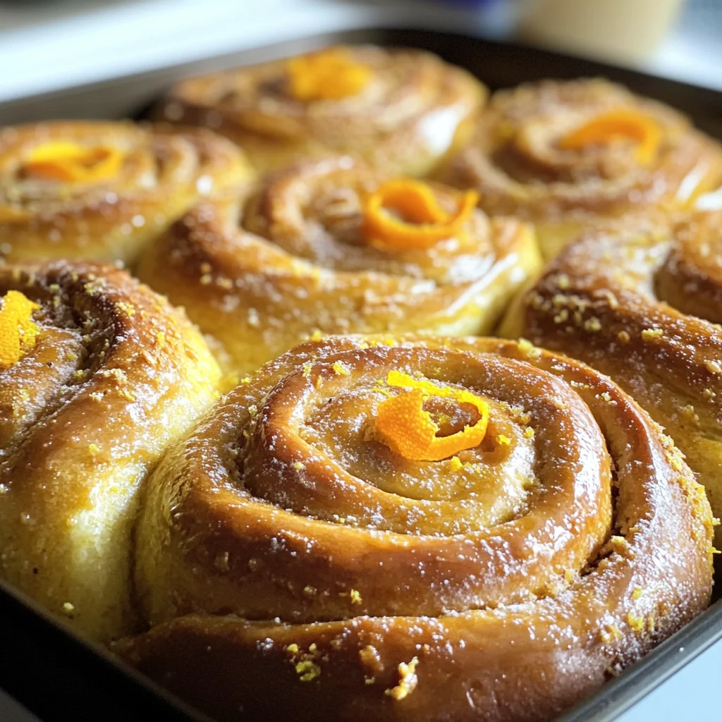 Soft and Sweet Orange Cardamom Rolls with Fresh Milled Flour