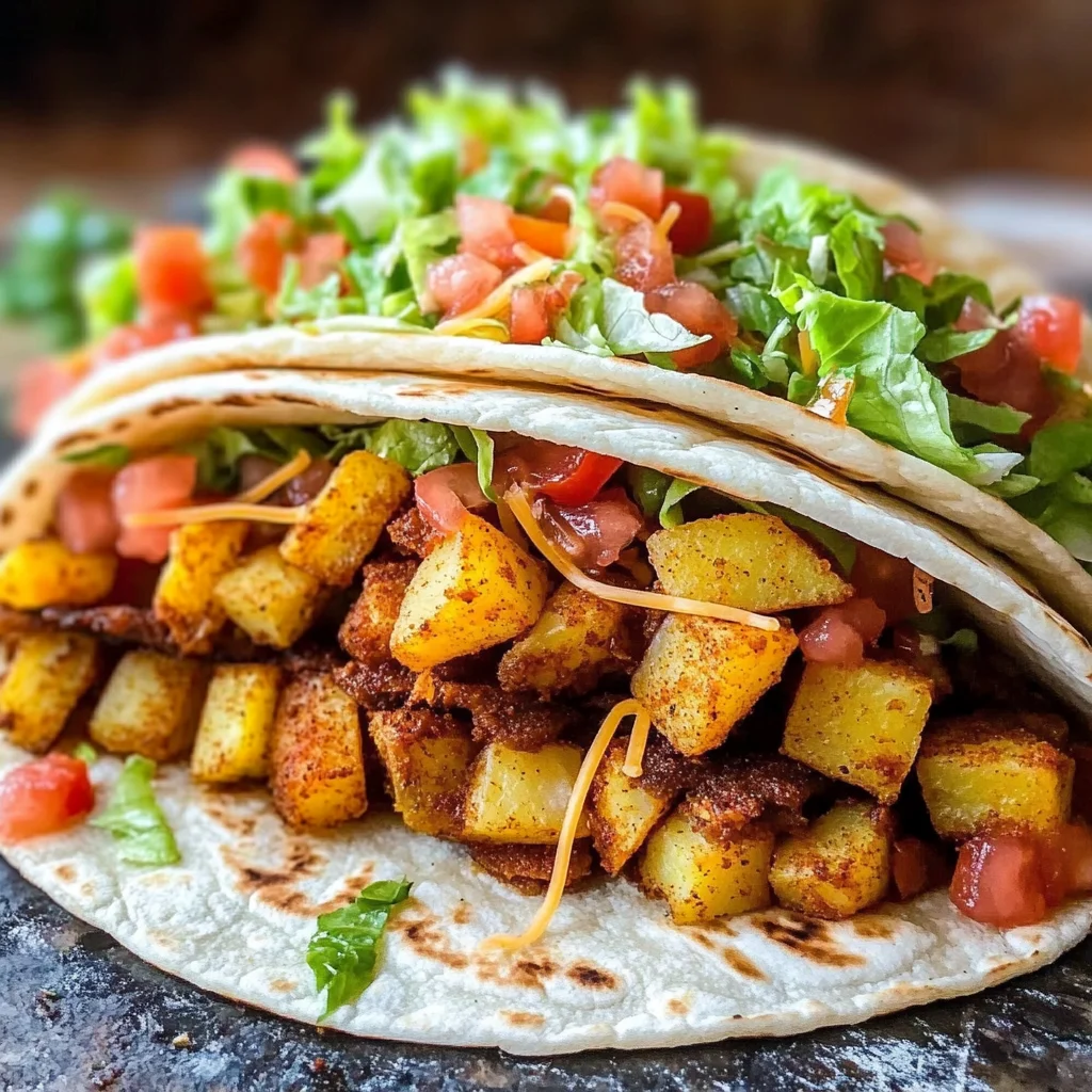 Spicy Potato Soft Taco Recipe