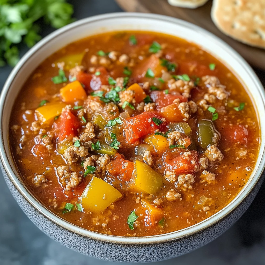 Stuffed Pepper Soup