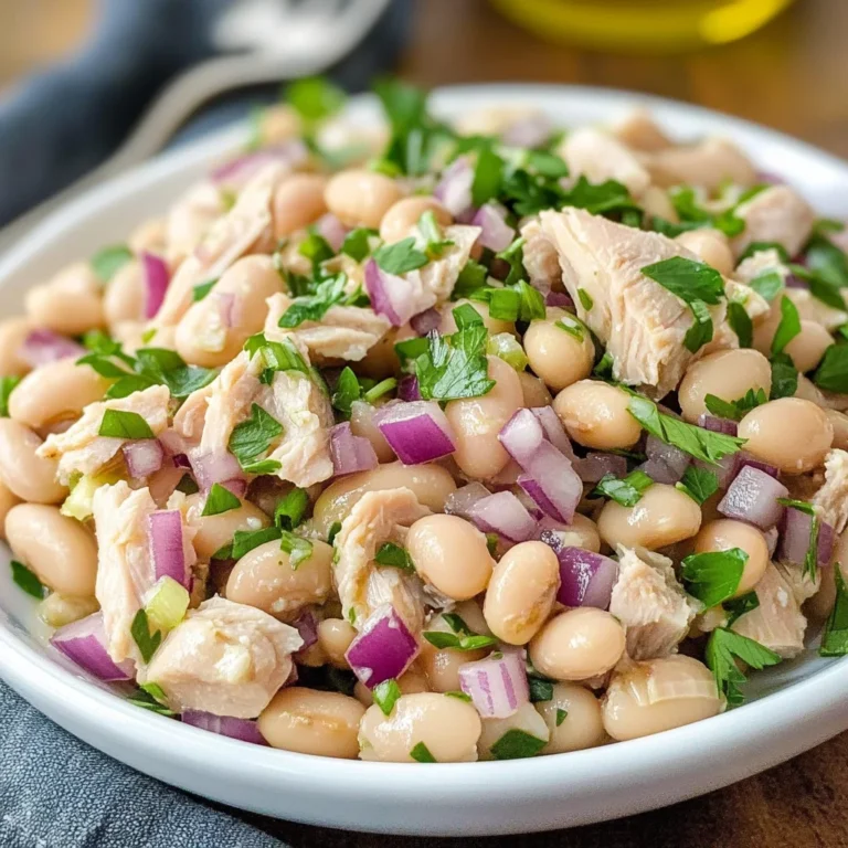 Tuna and White Bean Salad