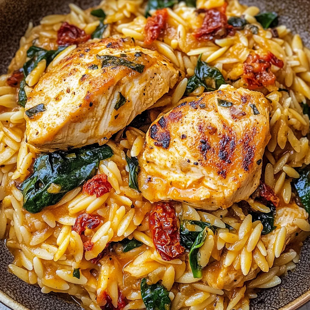 Cajun Chicken Orzo